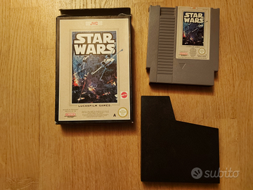 Star Wars NES Nintendo con box