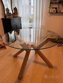 Tavolo di cristallo design