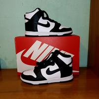 Nike Dunk High- Sneakers alte - bianco/nero/ 38