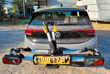 PORTABICI GANCIO TRAINO E-BIKE BI-AMMORTIZZATE X2