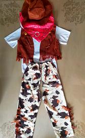 Costume cowboy carnevale halloween