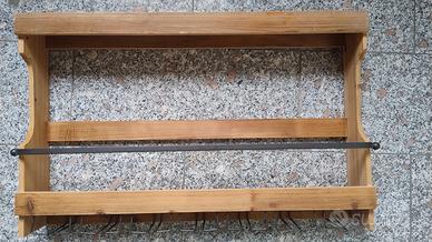 Portabottiglie in legno 