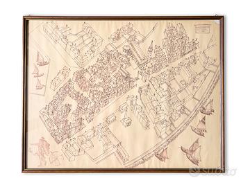 Pianta prospettica Grado di Vigilio De Grassi 1925