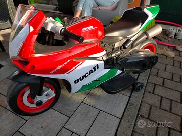 Moto elettrica giocattolo Ducati