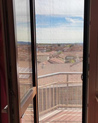 Zanzariera plissettata