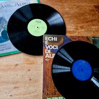 Coppia vinili 33 giri vintage 