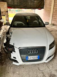 Audi A3 2010 incidentata