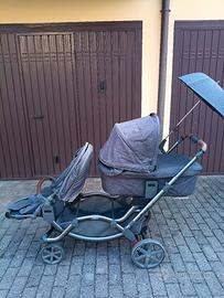 PASSEGGINO TRIO GEMELLARE ABC ZOOM (passeggino dop