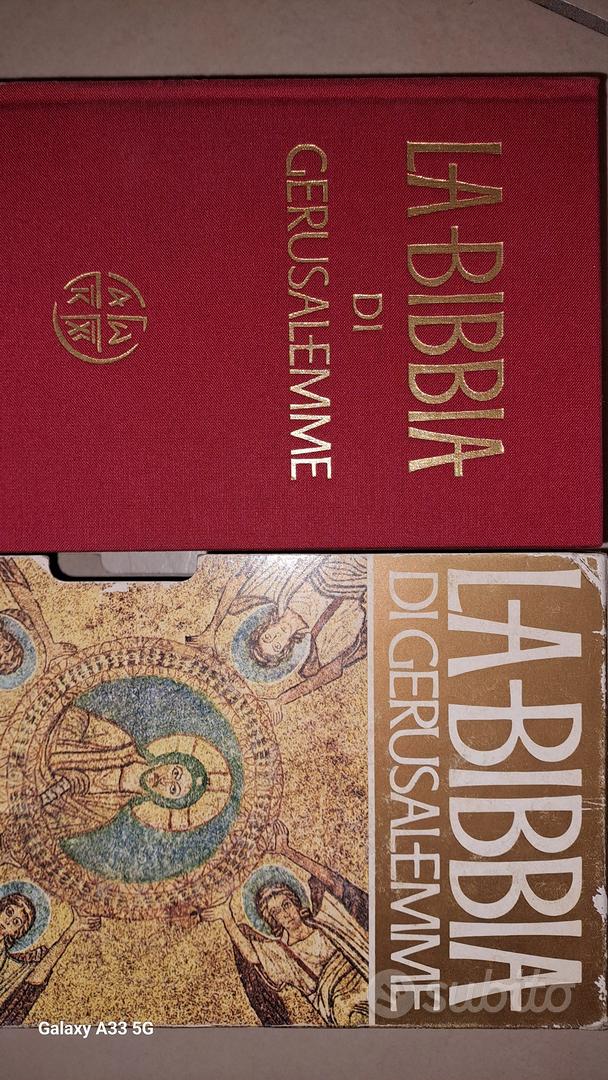 LA BIBBIA SI GERUSALEMME - Libri e Riviste In vendita a Napoli