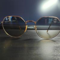 Occhiali da sole Ray Ban "JACK" - Trasparente/Blu