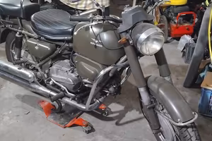 Moto Guzzi Nuovo Airone 500 ex militare