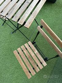 3 SET tavolino + 2 sedie