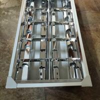 2 plafoniere lampade neon confort lux, nuove