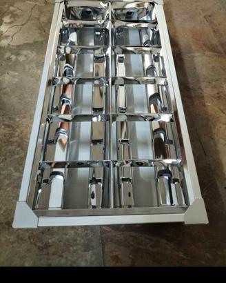 2 plafoniere lampade neon confort lux, nuove
