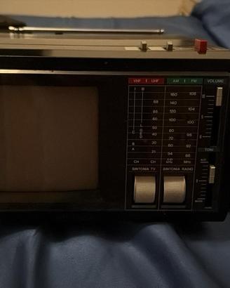 TV Radio Vintage IRRADIO SCROCCO PC-5 Combo 80s