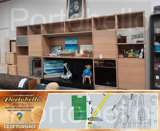 Codice: 8609 LIBRERIA STILE MODERNO STRUTTURA COL