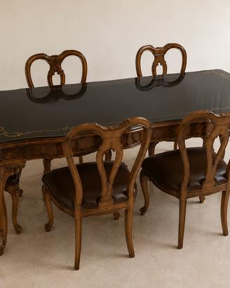 Sala da Pranzo in stile Chippendale