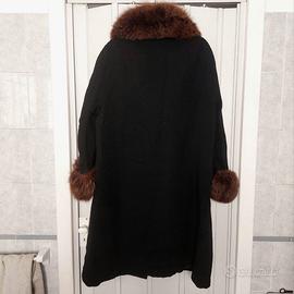 Cappotto nero vintage
