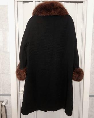 Cappotto nero vintage