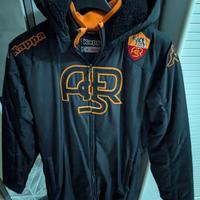Giaccone AS ROMA, Kappa, lungo. Taglia XS Junior.