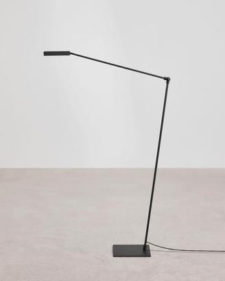 Lampada da terra nera in ferro Sklum Valtyn