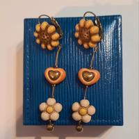 Orecchini THUN Girasole Cuore Margherita 