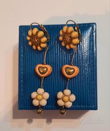 Orecchini THUN Girasole Cuore Margherita 