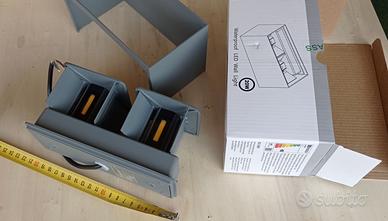 Applique LED per esterni con alette regolabili 20W