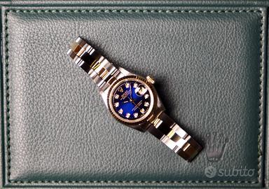 Rolex Datejust Ref. 69173 Blue Dial Diamond 
