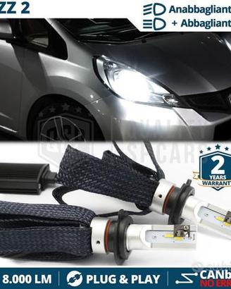 Kit Luci LED H4 per HONDA JAZZ 2 Anabba + Abbaglia