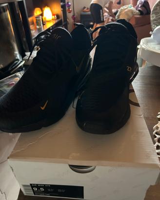 Nike air max 270 nere/oro