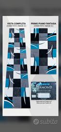 Tappeto Runner Merinos Diamond Moderno Geometrico
