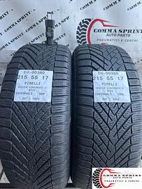 2 PNEUMATICI 215/55 R17 PIRELLI INVERNALI 75%