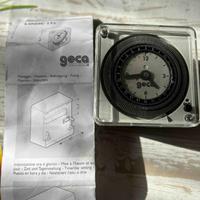 Geca : Cronotermostato giornaliero classico
