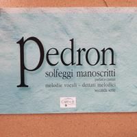 Pedron solfeggi manoscritti