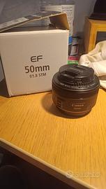 Canon EF 50mm f/1.8 STM + filtro UV K&F Concept –
