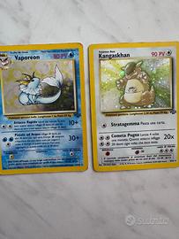 Carte pokemon vaporeon kangaskhan