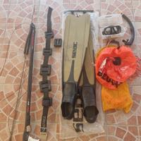 fucile per apnea omer 90 modello mayman g.i.