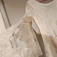 abito da sposa fatto a mano