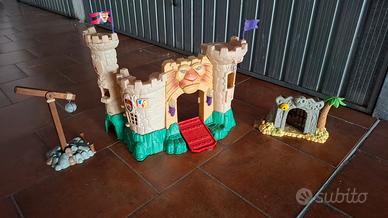 Castello con ponte levatoio + accessori