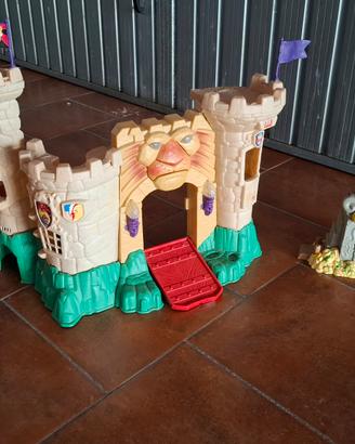 Castello con ponte levatoio + accessori