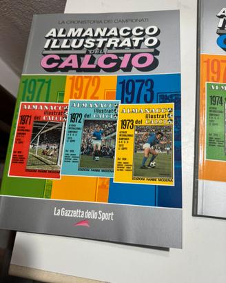 Almanacco calcio Panini Gazzetta 1971/2002