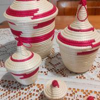 set 5 contenitori Ruandesi