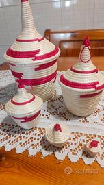 set 5 contenitori Ruandesi