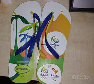 Infradito Havaianas Olimpiadi Rio 45/46 NUOVE