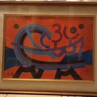 LOTTO TRE QUADRI CON CORNICI