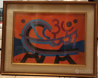 LOTTO TRE QUADRI CON CORNICI