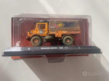 Modellino Mercedes Unimog 1984 Dakar scala 1:43