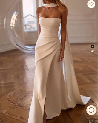 ABITO DA SPOSA AVORIO