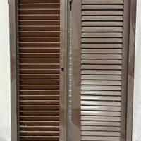 PERSIANA IN FERRO A DUE ANTE RAL 8017